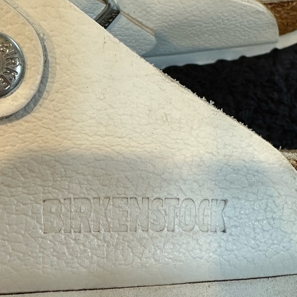 German Made Birkenstock Nubuck Leather Boston Clogs Size 7M Like New - Picture 4 of 8